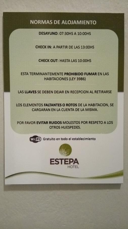 Estepa Hotel General Roca Exterior foto